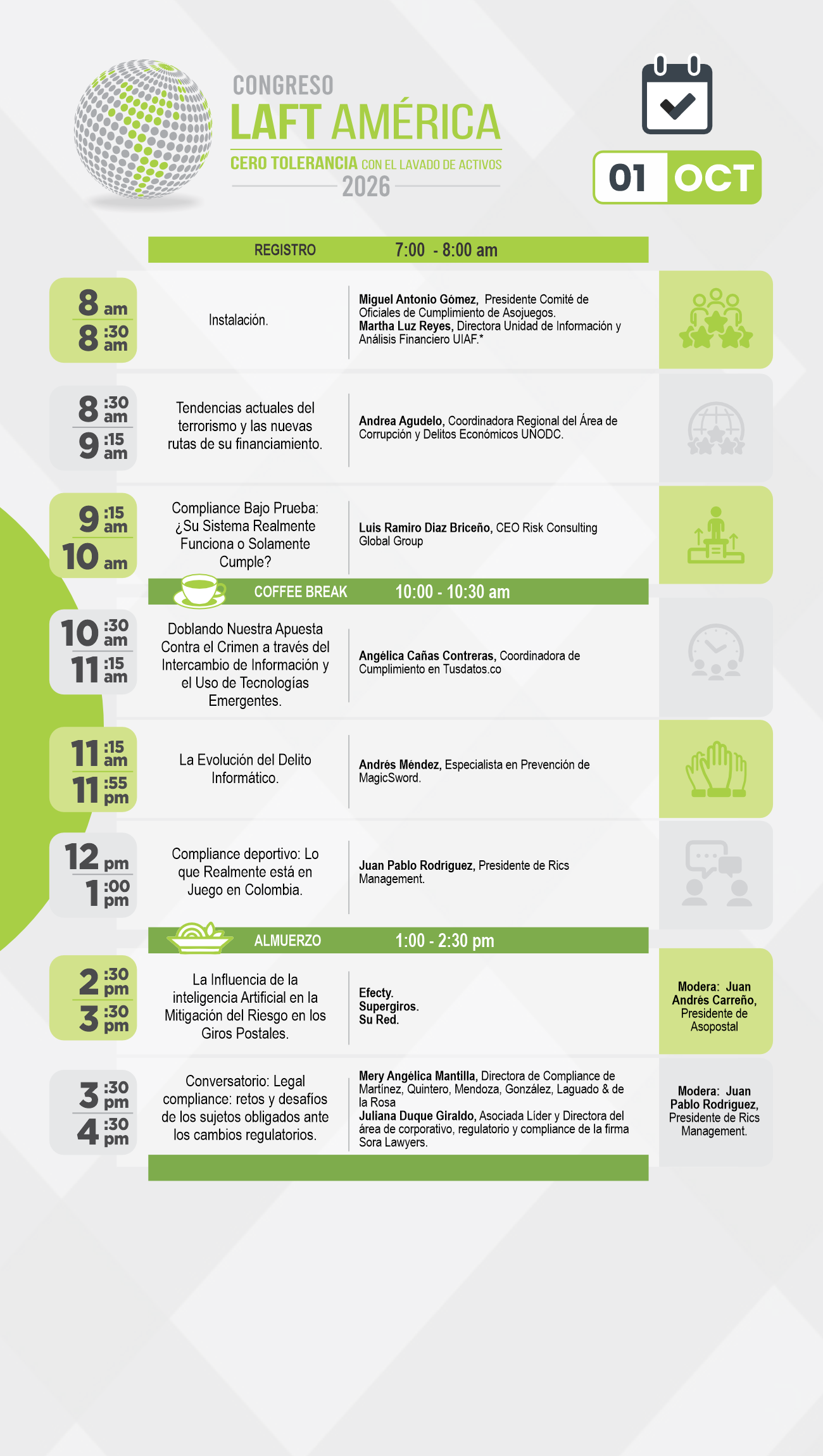 Agenda Laft America 17_09_2